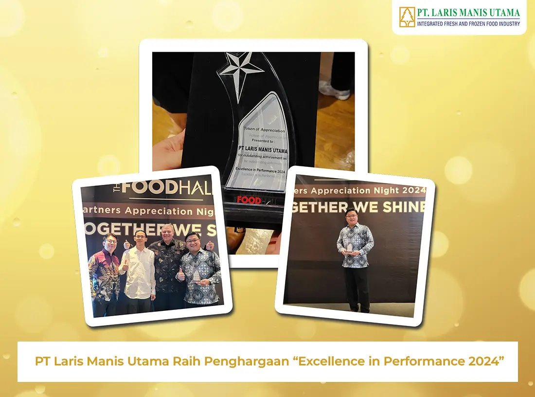 Kinerja Gemilang, PT Laris Manis Utama Diganjar Penghargaan “Excellent in Performance 2024”